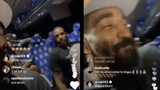 The Lakers forgot Quinn Cook at the arena so he went on JR's IG live and told them