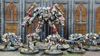 Grey Knights vs Dark Angels, Warhammer 40k battle report