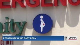 Record-breaking number of babies born at HealthPark Medical Center