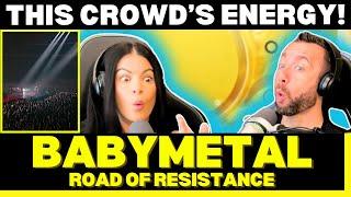 WANT SPEED WITH THAT ENERGY TOO? First Time Hearing BABYMETAL - Road of Resistance Reaction!