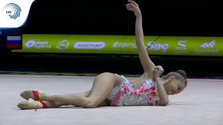 Dina AVERINA (RUS) - 2019 Rhythmic Gymnastics European Champion, ribbon