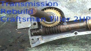 CRAFTSMAN 2HP TILLER Transmission/Gear Box Repair-DONT THROW IT AWAY