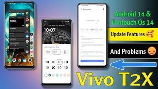 Vivo T2x 5G Android 14 & Funtouch Os 14 Update Features | Vivo T2x Android 14 Update Review
