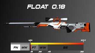 CSGO AWP | Asiimov - Skin wear/float