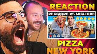 Dario Moccia e Nanni REAGISCONO a PEGGIORE VS MIGLIOR PIZZA DI NEW YORK di Fois