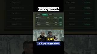 Sad Story from the Crater - Last day on earth #ldoe #lastdayonearthsurvival