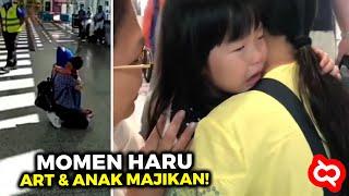 SUDAH DIANGGAP SEPERTI IBU SENDIRI! Momen Haru Perpisahaan Antara Majikan dan ART Pulang Kampung