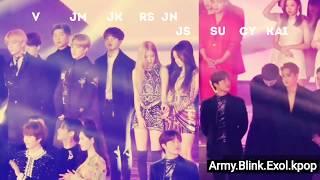 BTS x BLACKPINK x EXO Best Moments #2