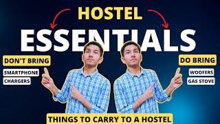 Hostel Essentials | What to pack for Hostel | Things to carry to a Hostel | VIT AP Hostel Essentials