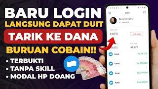 Aplikasi Penghasil Uang Tergokil!! Baru Login Aja Langsung Dapat Uang Nih!!