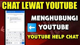 CARA MENGHUBUNGI BANTUAN YOUTUBE - DUKUNGAN YOUTUBE