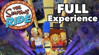 Simpsons Ride - Full Experience at Universal Studios Florida