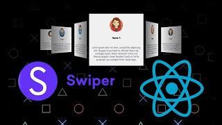 Build Swiperjs & Quote  with React | Modern Touch Slider  2022