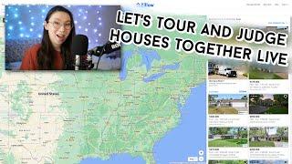 ASMR  Touring EXPENSIVE Homes Together LIVE! 