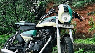 Royal Enfield Modified | Bike Modification | into CAFE RACER | Vampvideo |