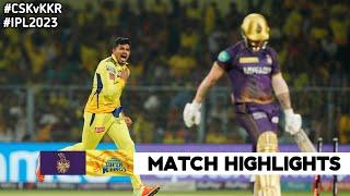 CSK vs KKR 33rd Match IPL 2023 Highlights | IPL Highlights 2023 | KKR vs CSK highlights today