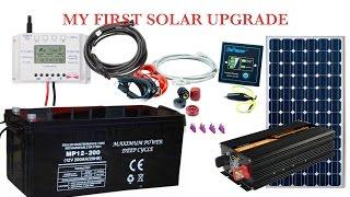 "How I Upgraded MY Solar System with a 200AH Deep-Cycle Battery!"