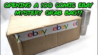 Unboxing a 100 Comic Book "Grab Bag" Ebay Mystery Box!!!