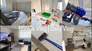 Günlük Vlog | Nevresim günü, ev yapımı oda kokusu, temizlik vlog