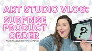 Small Stationary Business Vlog | Open my Etsy Store | Making Stickers | Sticker Store Diaries