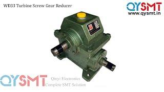 WD Turbine Screw Gear Reducer WD33