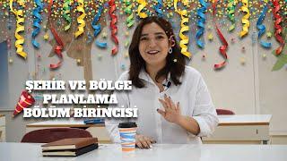 Şehir ve Bölge Planlama Bölüm Birincisi - Aylin #şehirvebölgeplanlama #şbp #btü