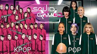 Celebrities in Squid Game Season 2 (POP vs. KPOP)