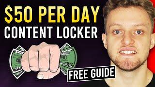 Earn $50/Day With CPAGrip Content Lockers (For Beginners)
