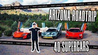 EXOTIC CAR CLUB takes over Arizona roads.