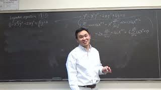 Power series solutions of the Legendre Equation