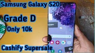 cashify supersale Unboxing Samsung Galaxy s20 Grade D