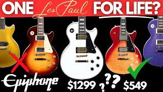 One EPIPHONE LES PAUL to Rule Them All? Price Breakdown & TOP PICK!