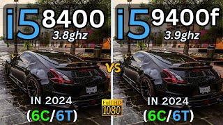 i5 8400 vs i5 9400f Tested in 15 Games (2024) | 1080p