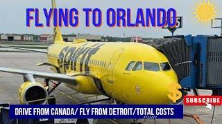 Canadian tips for flying Spirit Airlines Detroit to Orlando