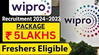 Wipro Recruitment 2024 | Wipro OFF Campus Drive For 2024 , 2023 Batch