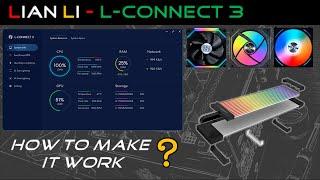 Lian Li ARGB Products (How to make it work?) [L-Connect 3]