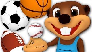 Kids Go Play | Busy Beavers Play with Sport Balls, Children's Outdoor Activities, Video for Toddlers