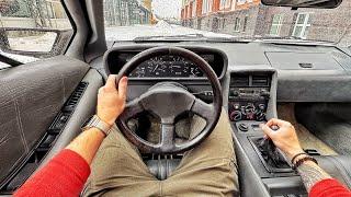 1981 DeLorean DMC-12 2.8 MT - POV TEST DRIVE