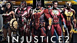 Injustice 2 - New Epic Gear Showcase!