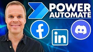 Power Automate Groups (Discord, LinkedIn and Facebook)