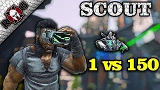 ARK | SCOUT CRAFTING & REVIEW! LVL 1 VS LVL 150 HOW TO USE!