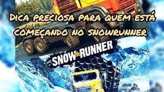 Snowrunner, precious tip for beginners in the game. #Snowrunner #PS4 #LuisHF98