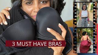 BEST BRAS TO WEAR FOR DIFFERENT TOPS & DRESSES | 3 must have Bras | Jainee Gandhi