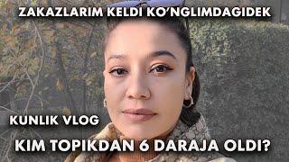 XITOY KARGO ASABIMNI BUZDI / YANGI KOSMETIKALAR / TOPIK IMTIXON NATIJALARI / UZB VLOG