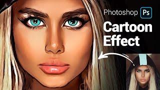 Cartoon Effect in Photoshop - Clone UXP Plugin - Photoshop Tutorial