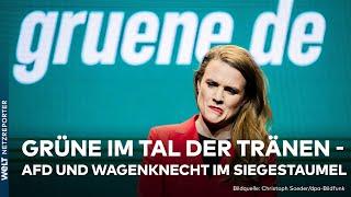 RIGHTWING IN EUROPE: Shock for Greens in European elections - AfD becomes second strongest force