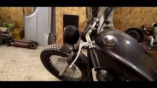 Мотоцикл К-750 BOBBER. Боббер НА БАЗЕ УРАЛ М72