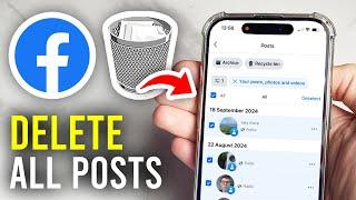 How To Delete All Facebook Posts At Once - Full Guide