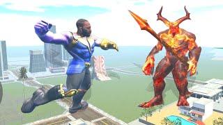 Franklin Becomes Avengers Superheroes to Fight Giant Surtur - INDIAN BIKES DRIVING 3D