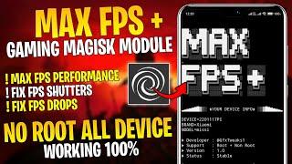 Enable Max FPS+ For Android || Boost FPS & Fix FPS Shutters || Max Performance !! No Root